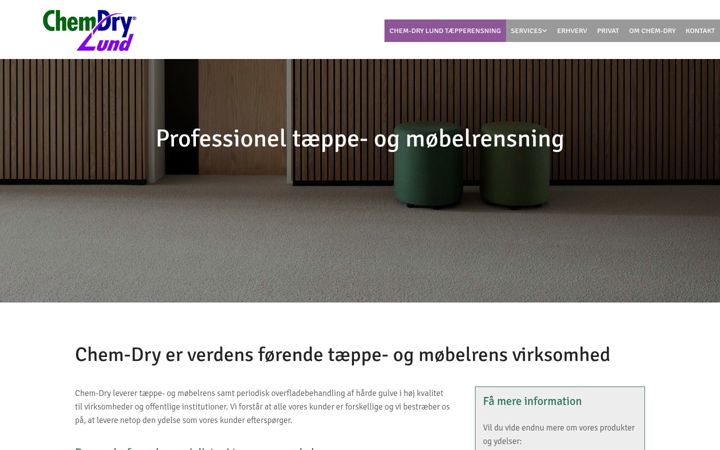 Screenshot di chemdrylund.dk