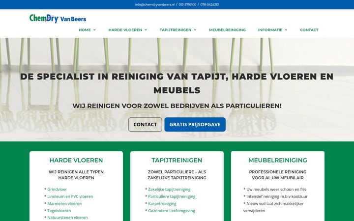 Posnetek zaslona chemdryvanbeers.nl