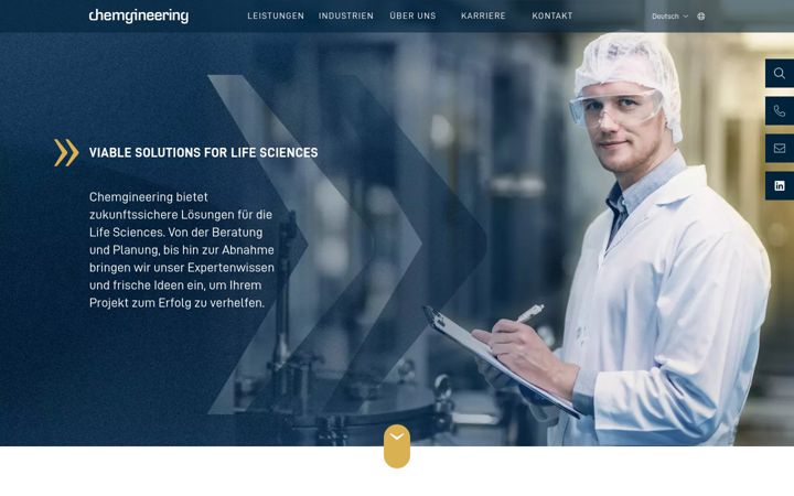 Screenshot of chemgineering.com