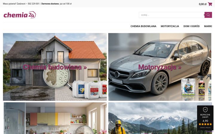 Skjámynd af chemia24.pl