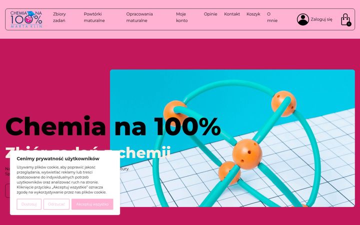 Skjámynd af chemiana100procent.pl