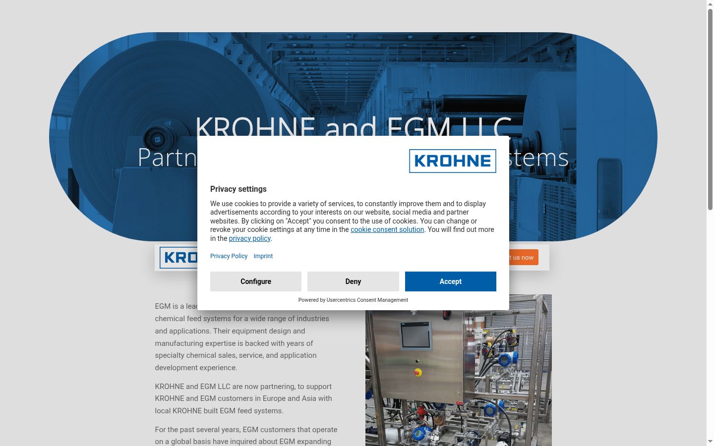 Sutikimo reklamjuostės, rodytos prieš bet kokią sąveiką, ekrano kopija