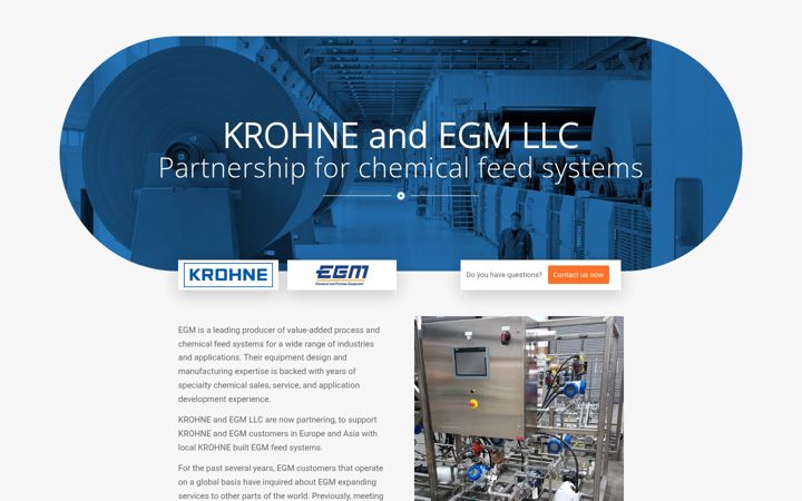 Screenshot of chemical-feed-systems.com