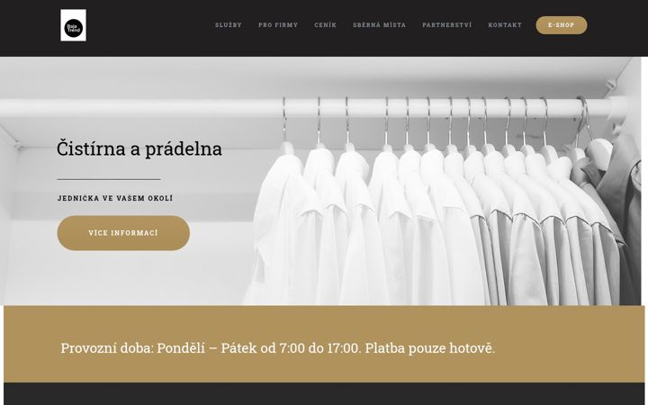 Posnetek zaslona chemicka-cistirna.cz