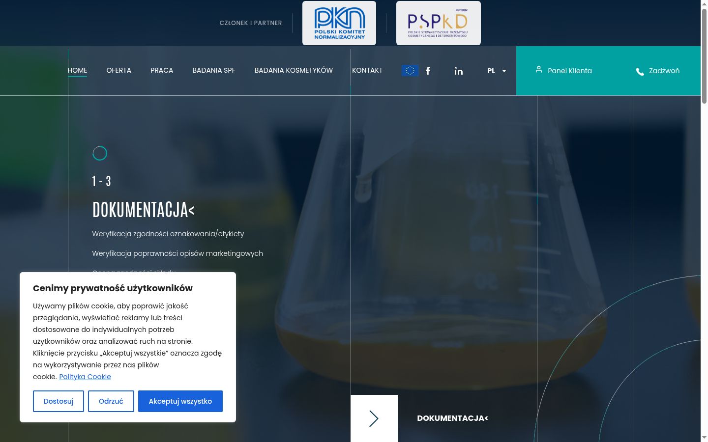 Screenshot tal-banner tal-kunsens muri qabel kwalunkwe interazzjoni