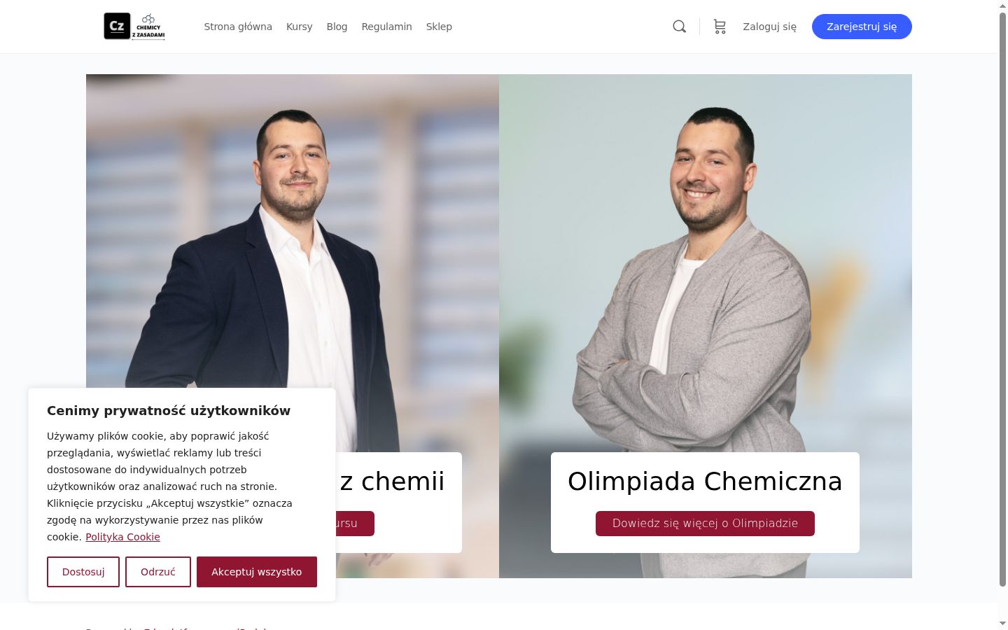 Snímek obrazovky baneru souhlasu zobrazeného před jakoukoli interakcí