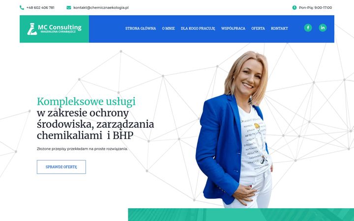 Screenshot ta' chemicznaekologia.pl