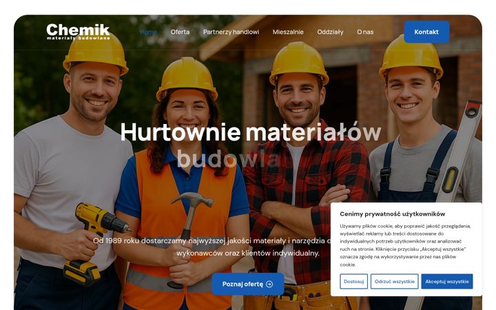Screenshot ta' chemik.com.pl