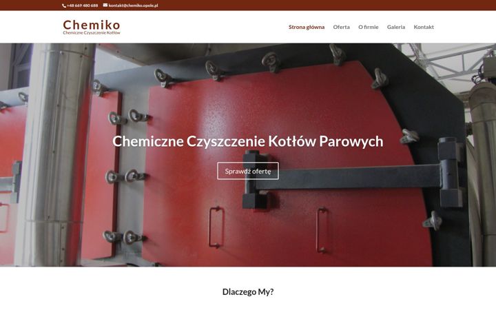 Screenshot ta' chemiko.opole.pl