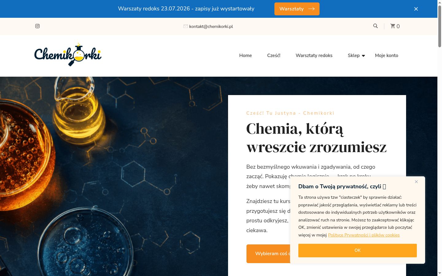 Screenshot tal-banner tal-kunsens muri qabel kwalunkwe interazzjoni
