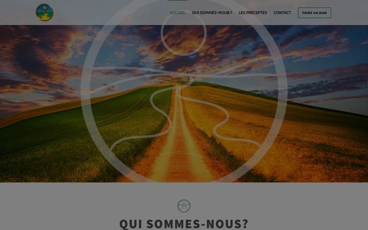 Snímek obrazovky chemin-du-bonheur.fr