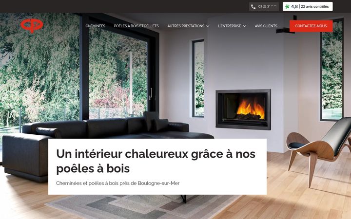 Ekrano kopija cheminees-lebayard.fr