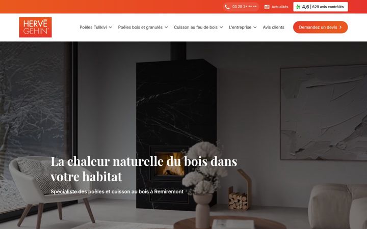 Ekrano kopija cheminees-poeles-gehin.fr