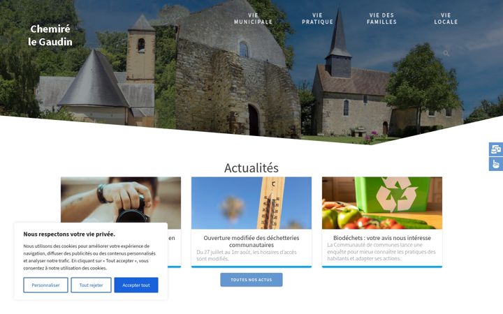 Screenshot di chemire-le-gaudin.fr