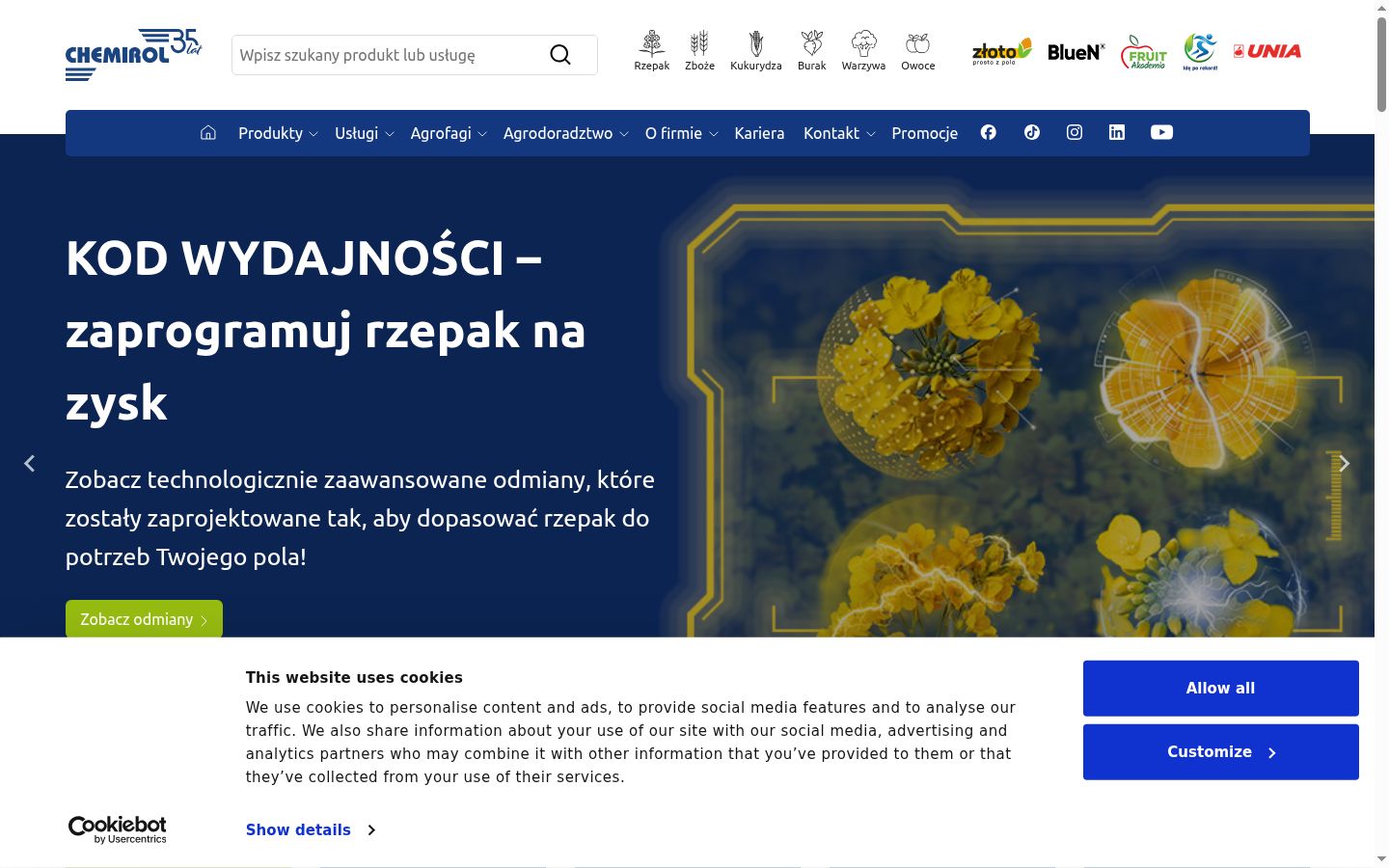 Captură de ecran a bannerului de consimțământ afișat înainte de orice interacțiune