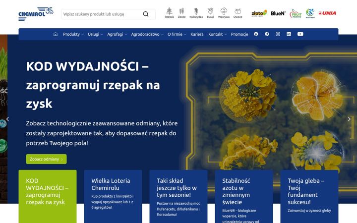 Screenshot ta' chemirol.com.pl