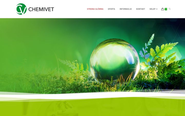 Screenshot ta' chemivet.pl