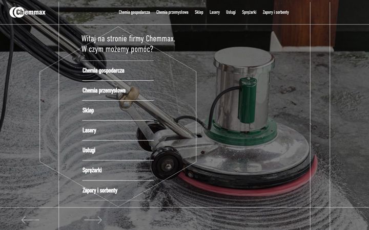 Screenshot ta' chemmax.pl