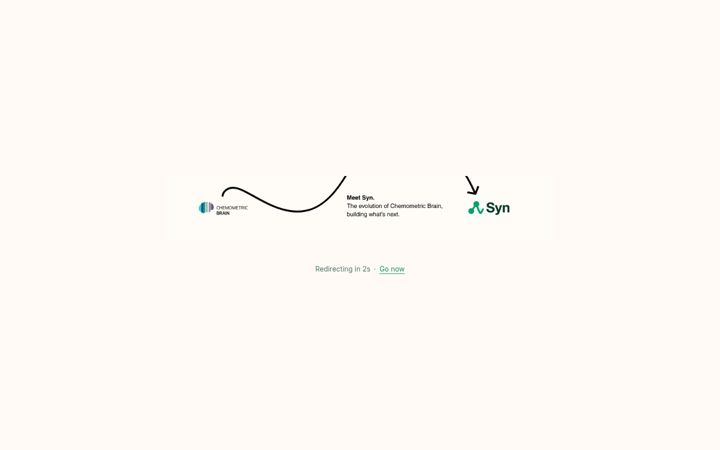 Skjámynd af chemometricbrain.io