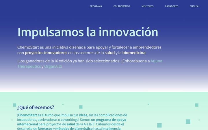 Screenshot of chemostart.com