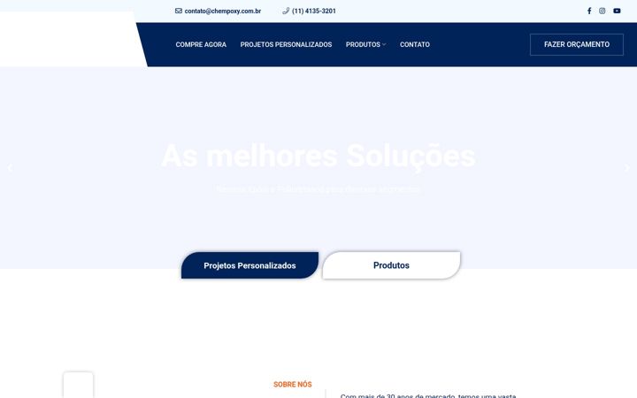 Captura de pantalla de chempoxy.com.br