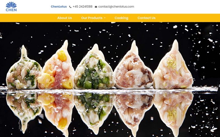 Screenshot of chenlotus.com