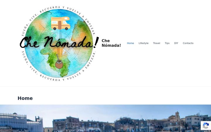 Screenshot of chenomada.com