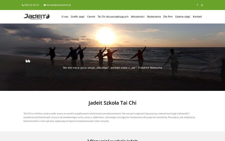 Screenshot ta' chentaichi.pl
