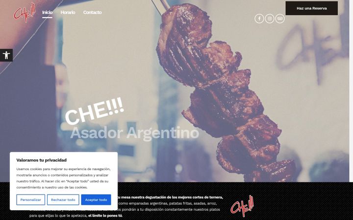 Screenshot of cheplenilunio.com