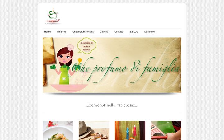 Screenshot of cheprofumodifamiglia.com