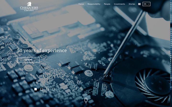 Screenshot of chequerscapital.com