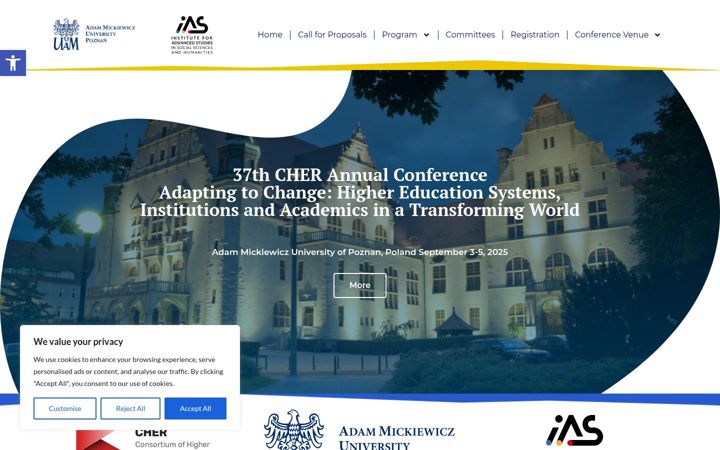 Skjámynd af cher2025.amu.edu.pl