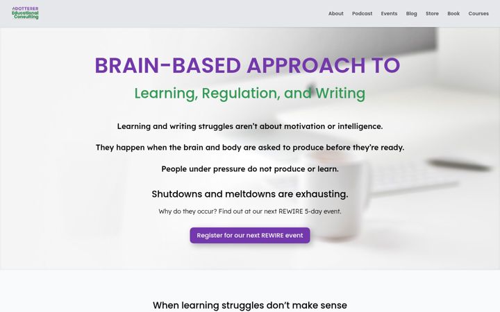 Screenshot of cheridotterer.com