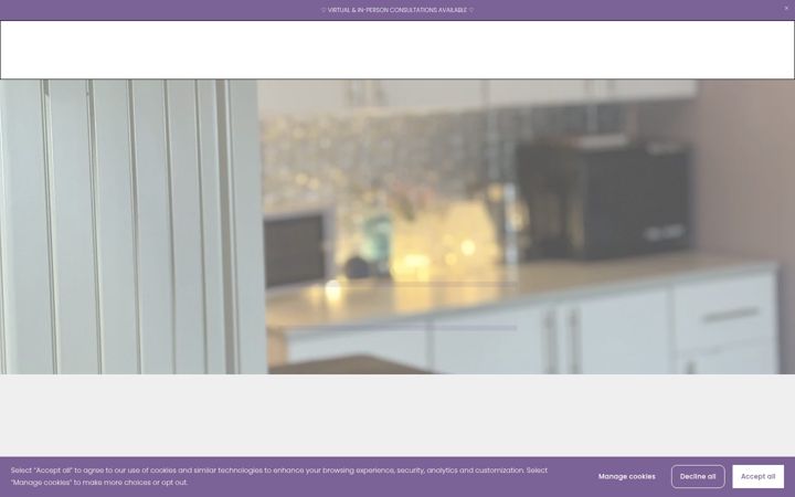Captura de pantalla de cherishbeautyaesthetics.com
