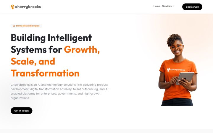 Screenshot of cherrybrooks.ng