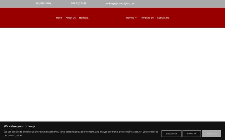 Screenshot van cherrygh.co.za