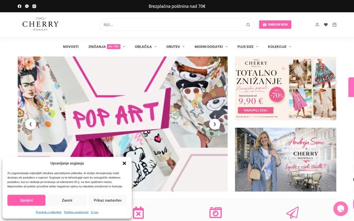 Screenshot of cherrymonday.com