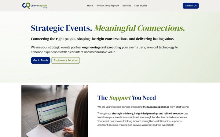 Screenshot of cherryrepublik.com