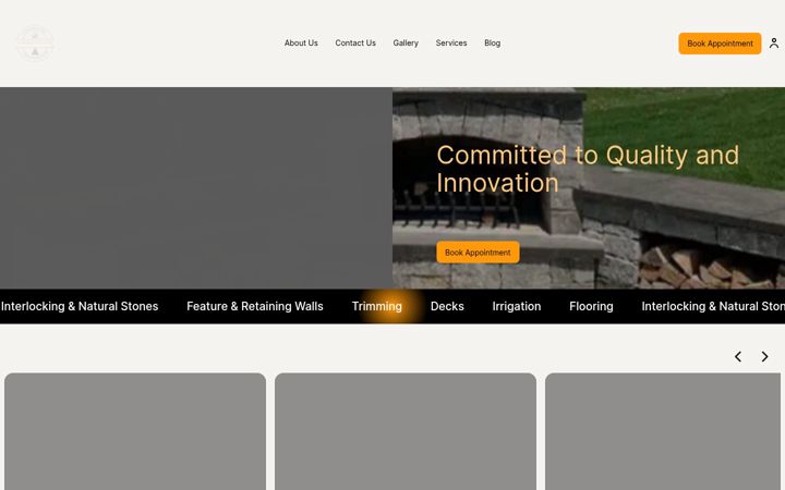 Captura de pantalla de cherrystoneconstruction.ca