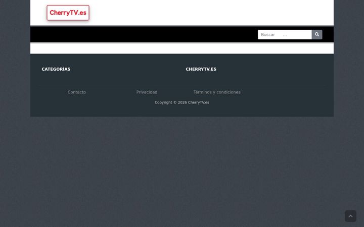 Screenshot di cherrytv.es