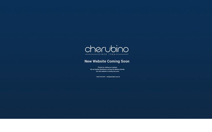 Screenshot of cherubino.com.mt