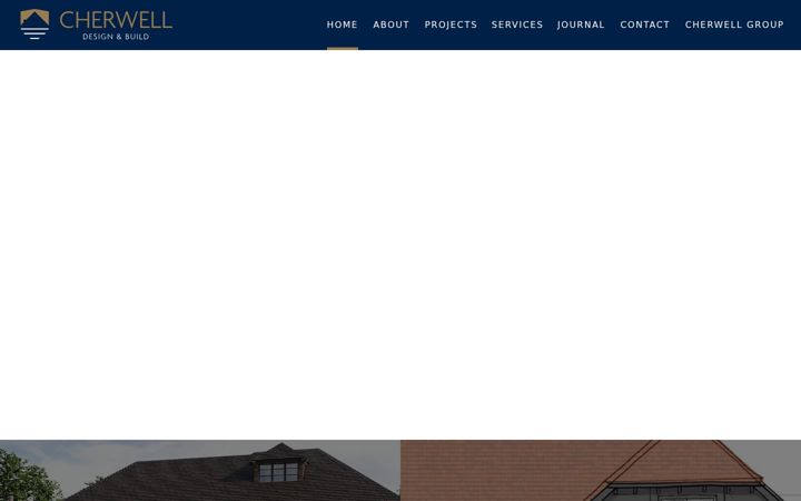 Screenshot ta' cherwelldesignbuild.co.uk