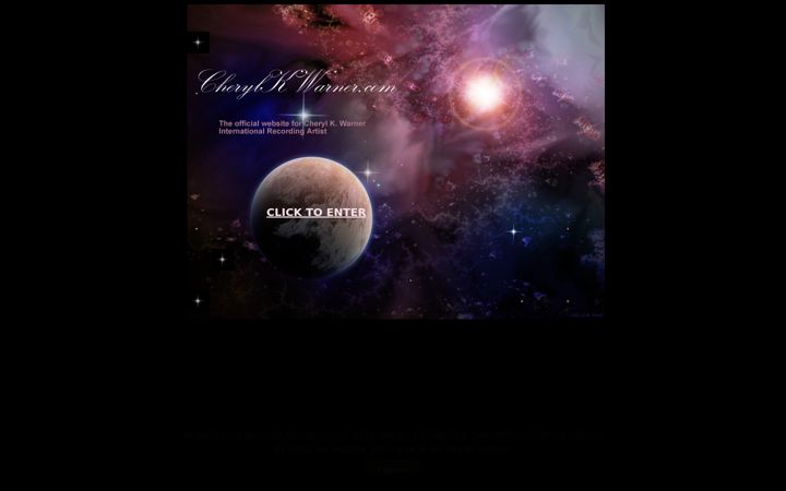 Screenshot of cherylkwarner.com