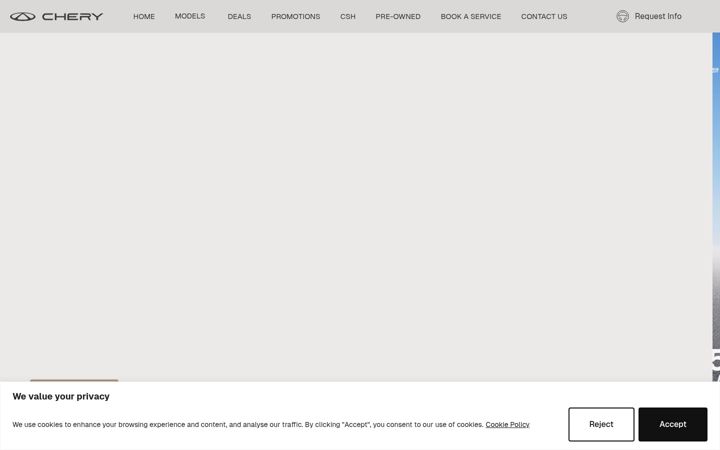 Screenshot van cherynewcastle.co.za