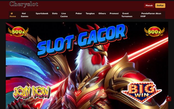 Screenshot of cheryslot.com