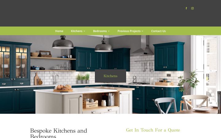Screenshot του cheshirekitchenbedroom.co.uk