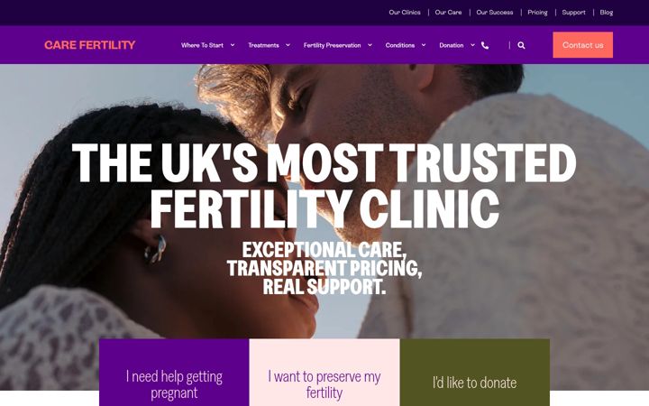 Screenshot του cheshirereproductivemedicine.co.uk