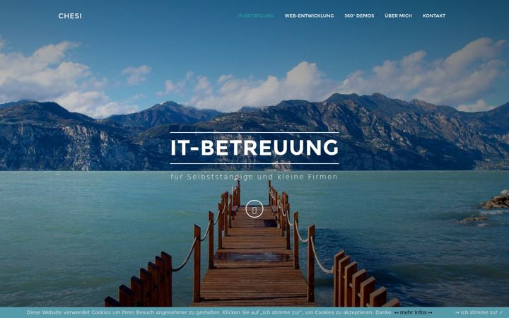 Screenshot di chesi.net