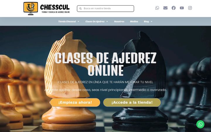 Screenshot of chesscul.com