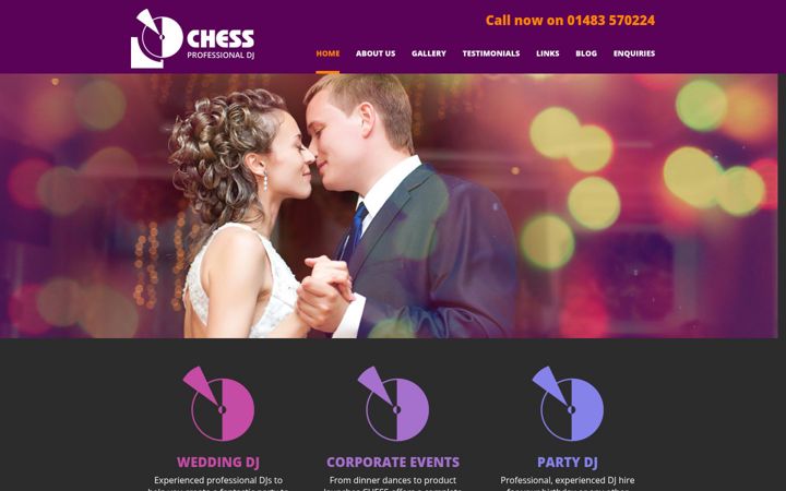 Screenshot του chessdisco.co.uk